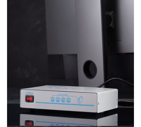 Делитель VGA REXANT 1x4 150 МГц 17-6924