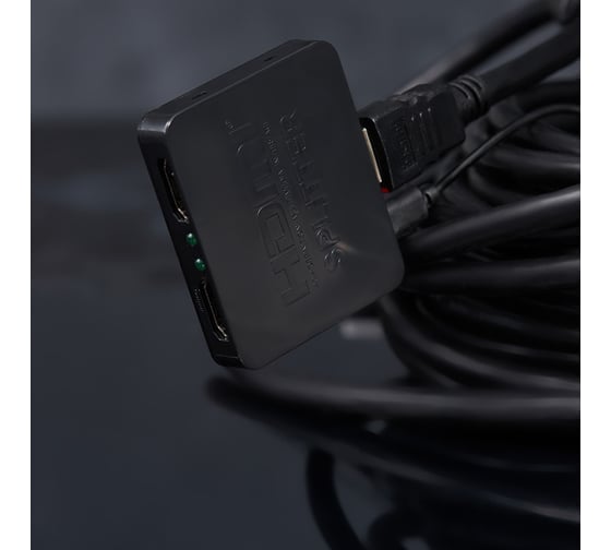 Делитель REXANT HDMI 1x2 пластиковый корпус 17-6951
