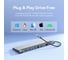 Мультифункциональная док-станция VENTION USB Type C 11 в 1, шт. THTHC 12