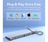 Мультифункциональная док-станция VENTION USB Type C 12 в 1, шт. THSHC 15