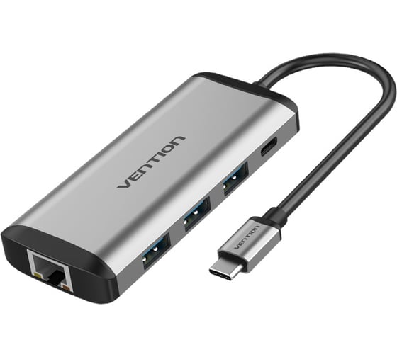 Мультифункциональный хаб VENTION USB Type C 9 в 1, шт. THAHB 1