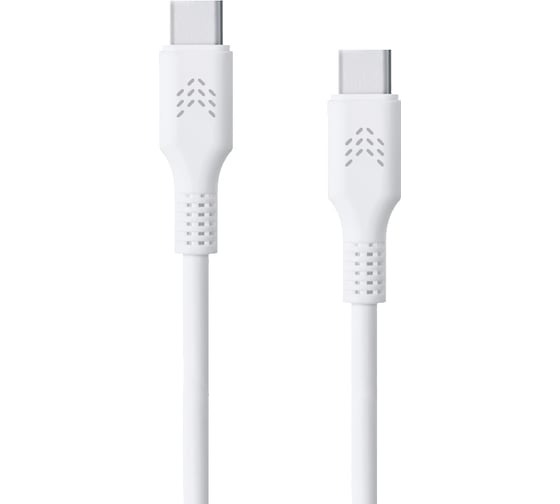 Зарядный кабель ROCKET FLEX, USB-C,USB-C, 1м, 3.0A, PD 60W, 30 Вт RDC511WH01FL-CC