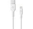 Зарядный кабель ROCKET Flex USB-A,Lightning 1м, оплетка TPE RDC507WH01FL-AL 2