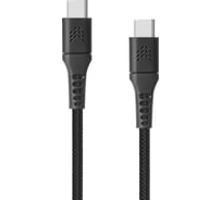 Зарядный кабель ROCKET RDC512BL01CT-CС Contact TPE USB-C,USB-C 1 м, цвет черный RDC512BL01CT-CC