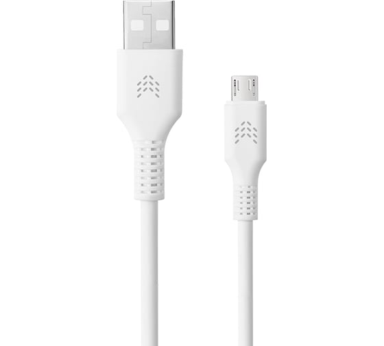 Зарядный кабель ROCKET Flex USB-A,Micro-USB 1м, оплетка TPE RDC509WH01FL-AM