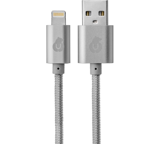 Кабель Lightning - USB uBear CORD серый DC01CG01-I5