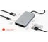 Адаптер хаб uBear LINK Hub 7 in 1, Power Delivery, HDMI 4k, Type-C Цвет Space Grey HB01SG01-TC 6