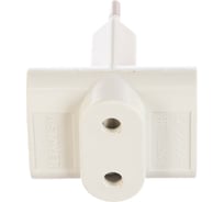 Электрический разветвитель STAYER MAXElectro, 3 гнезда, 6А/220В 55090-3