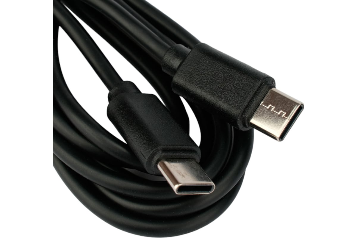 Кабель usb Type-C/Type-C Гарнизон 3 А, 60 Вт, PD/QC3.0, медь, 1.8 м,  чёрный, пакет GCC-USB2-CMCM-6 - выгодная цена, отзывы, характеристики, фото  - купить в Москве и РФ