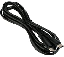Кабель Cablexpert usb2.0 typec/typec, classic 0.1, 20w, 3a, pd, qc3.0, 2м, черный, коробка, CCB-USB2-CMCMO1-2MB