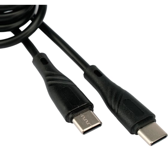 Кабель Cablexpert usb2.0 typec/typec, classic 0.1, 20w, 3a, pd, qc3.0, 2м, черный, коробка, CCB-USB2-CMCMO1-2MB