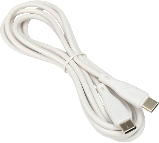 Кабель Cablexpert usb2.0 typec/typec, classic 0.1, 20w, 3a, pd, qc3.0, 2м, белый, коробка, CCB-USB2-CMCMO1-2MW