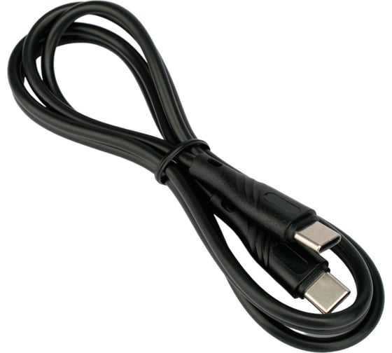 Кабель Cablexpert usb2.0 typec/typec, classic 0.1, 20w, 3a, pd, qc3.0, 1м, черный, коробка, CCB-USB2-CMCMO1-1MB
