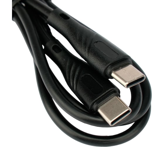 Кабель Cablexpert usb2.0 typec/typec, classic 0.1, 20w, 3a, pd, qc3.0, 1м, черный, коробка, CCB-USB2-CMCMO1-1MB