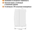 Двойная горизонтальная розетка TDM ELECTRIC 2П+З, открытой установки, IP54, 16А, белая "Вуокса" SQ1803-1008 5