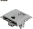 Розетка телевизионная + компьютерная RJ-45 STEKKER (механизм), gls00-7106-03, 75 ом, 5-862мгц, серия катрин, серебро, 49183 10