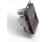 Розетка телевизионная + компьютерная RJ-45 STEKKER (механизм), gls00-7106-04, 75 ом, 5-862мгц, серия катрин, шоколад, 49185 3