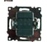 2-клавишный переключатель (механизм) STEKKER gls10-7107-02, 250v, 10а, серия катрин, шампань, 49169 12