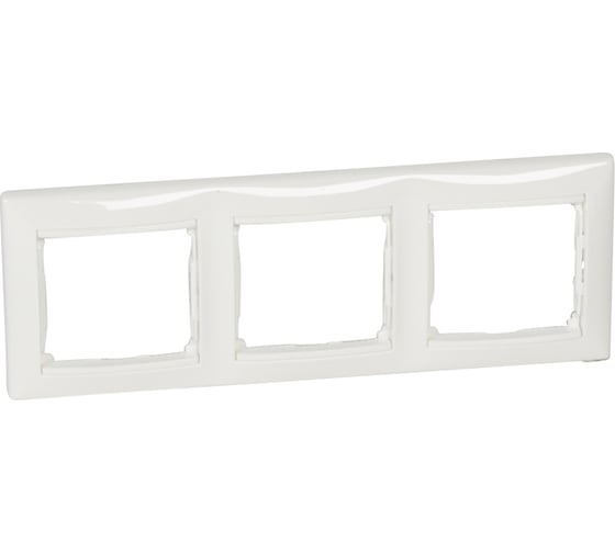Рамка Legrand DIY Valena Белая 3-ая 694242