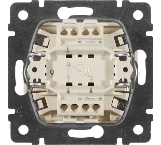 Переключатель Legrand DIY Valena Крем 1-клавишный 695602
