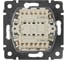 Перекрестный переключатель Legrand DIY Valena Крем 1-клавишный 695608 3