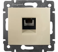 Телефонная розетка Legrand DIY Valena Крем 1-ая 695622