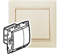 Нажимной светорегулятор Legrand DIY Valena Крем 40-600W 695629