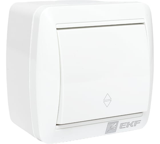 1-клавишный проходной выключатель EKF Владивосток 10А IP54 EQR16-025-30-54