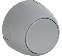 Накладной наружный одинарный выключатель OneKeyElectro Rotondo, цвет серый. 7700849