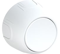 Накладной наружный одинарный выключатель OneKeyElectro Rotondo, цвет белый. 7700846