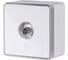 ТВ розетка WERKEL WL15 21 01 оконечная Gallant белая a036768 1