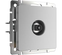 ТВ розетка WERKEL WL06 TV оконечная серебряный a029836