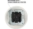 Выключатель скрытой установки TDM ELECTRIC фарфоровый, поворотный, с ручкой бантик, 10А, коричневый «Болонь» SQ1820-0415 5