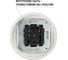 Выключатель скрытой установки TDM ELECTRIC фарфоровый, поворотный, с ручкой бантик, 10А, коричневый «Болонь» SQ1820-0415 5