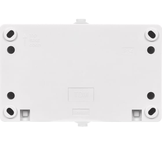 Горизонтальный блок TDM ELECTRIC Вуокса выключатель 1-кл + розетка 2П+З с защитной шторкой, белый SQ1803-1010