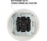 Выключатель скрытой установки TDM ELECTRIC фарфоровый, поворотный, с ручкой бантик, 10А, слоновая кость «Болонь» SQ1820-0320 5