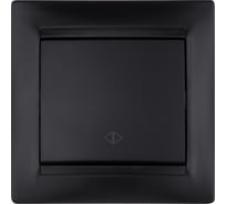 Перекрестный выключатель 1-клавишный 10А графит "Лама" TDM ELECTRIC SQ1815-0636