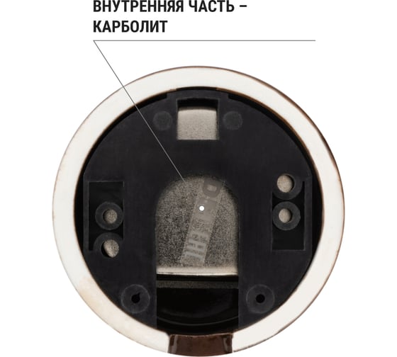 Оконечная розетка TV+R TDM ELECTRIC коричневая «Болонь» SQ1820-0455