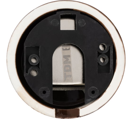 Проходная розетка TV+R+SAT TDM ELECTRIC коричневая «Болонь» SQ1820-0458