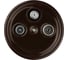 Проходная розетка TV+R+SAT TDM ELECTRIC коричневая «Болонь» SQ1820-0458 1