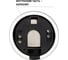 Оконечная розетка TV+R TDM ELECTRIC черная «Болонь» SQ1820-0255 5