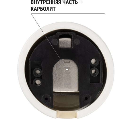 Оконечная розетка TV+R TDM ELECTRIC слоновая кость «Болонь» SQ1820-0355