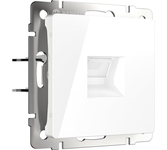 Телефонная розетка WERKEL WL01 RJ 11 белая a028832