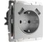 Розетка WERKEL WL06 SKGS USBx2 IP20 с заземлением шторками и USBх2 a033474 1