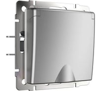 Розетка WERKEL WL06-SKGSC-01-IP44 влагозащ. с зазем. с защит. крышкой a029832