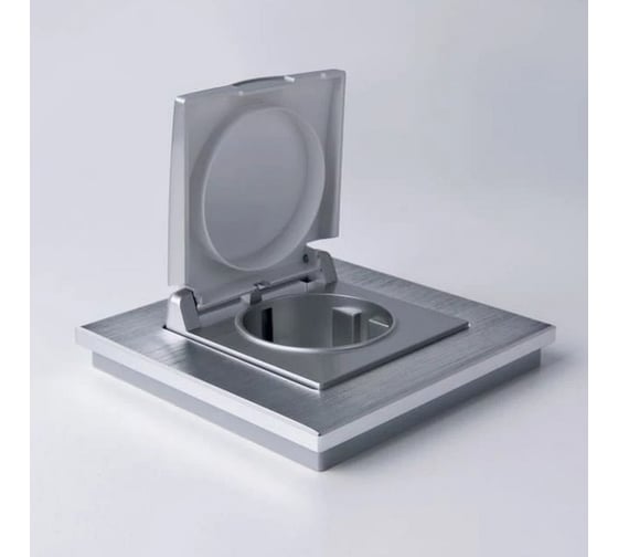 Розетка WERKEL WL06-SKGSC-01-IP44 влагозащ. с зазем. с защит. крышкой a029832