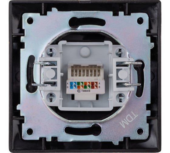 Компьютерная розетка RJ45 TDM ELECTRIC старинная бронза Лама SQ1815-0757