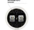 Телефонная двойная розетка RJ11 TDM ELECTRIC белая «Болонь» SQ1820-0050 5