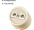Компьютерная двойная розетка RJ45 TDM ELECTRIC сл. кость «Болонь» SQ1820-0351 4