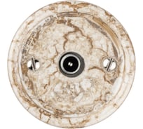 Оконечная TV розетка TDM ELECTRIC мраморная «Болонь» SQ1820-0153